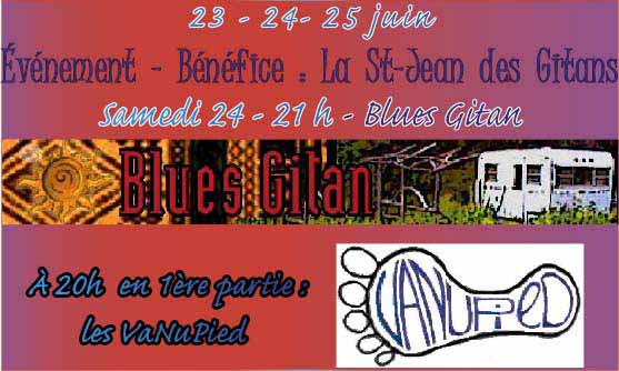 Blues Gitan 23 Juin