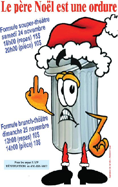 Le Père Noël est une ordure